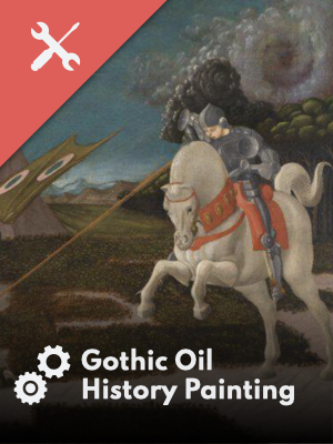 Tutorial - Gothic Oil History Painting